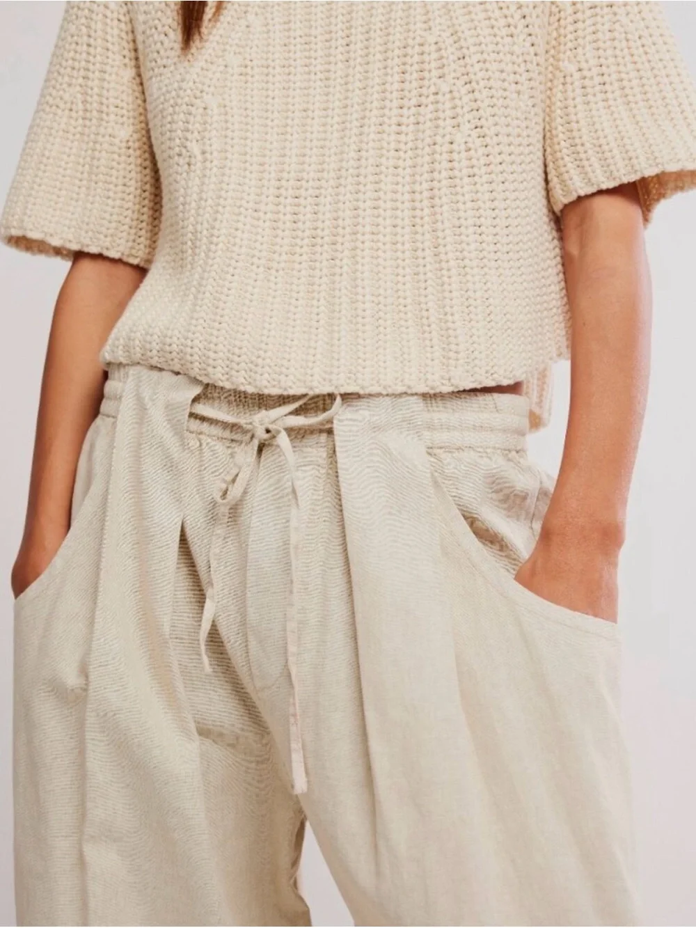 Free People - Chambers Laidback Pull on Pants NWT